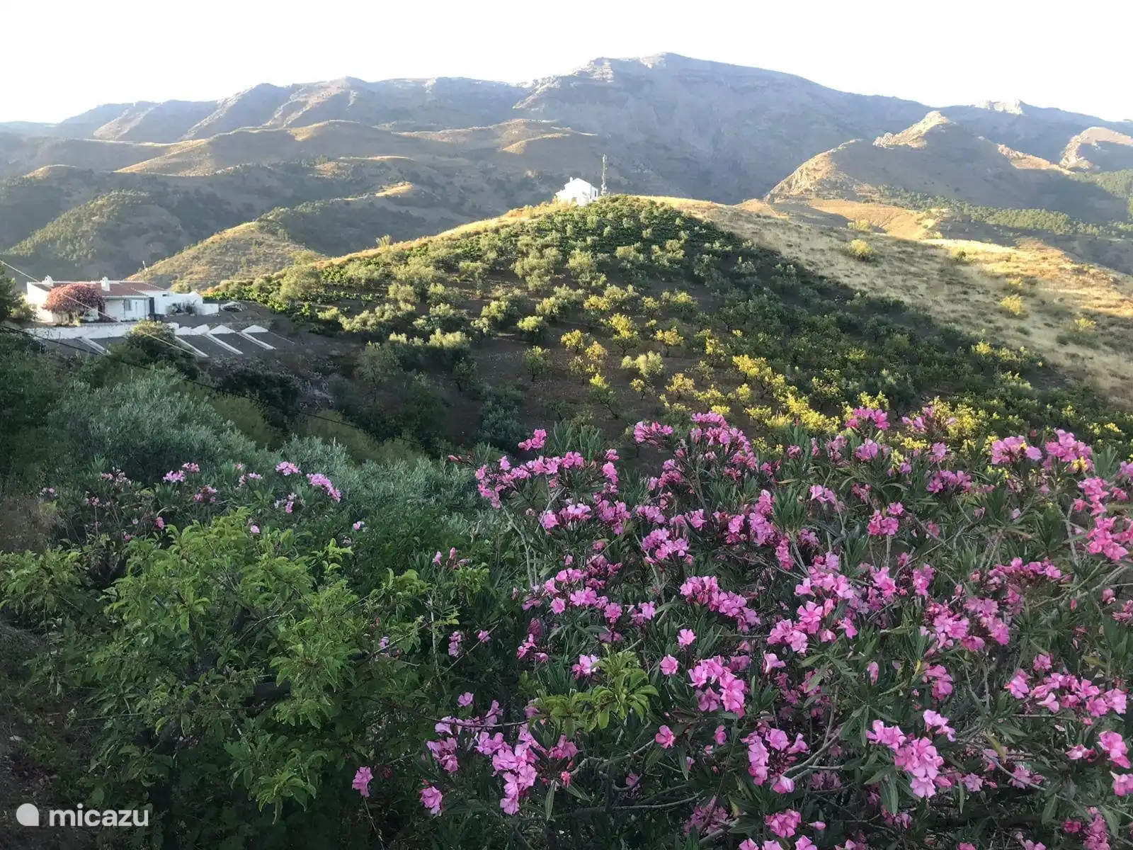 Vista de las montañas de Andalucía