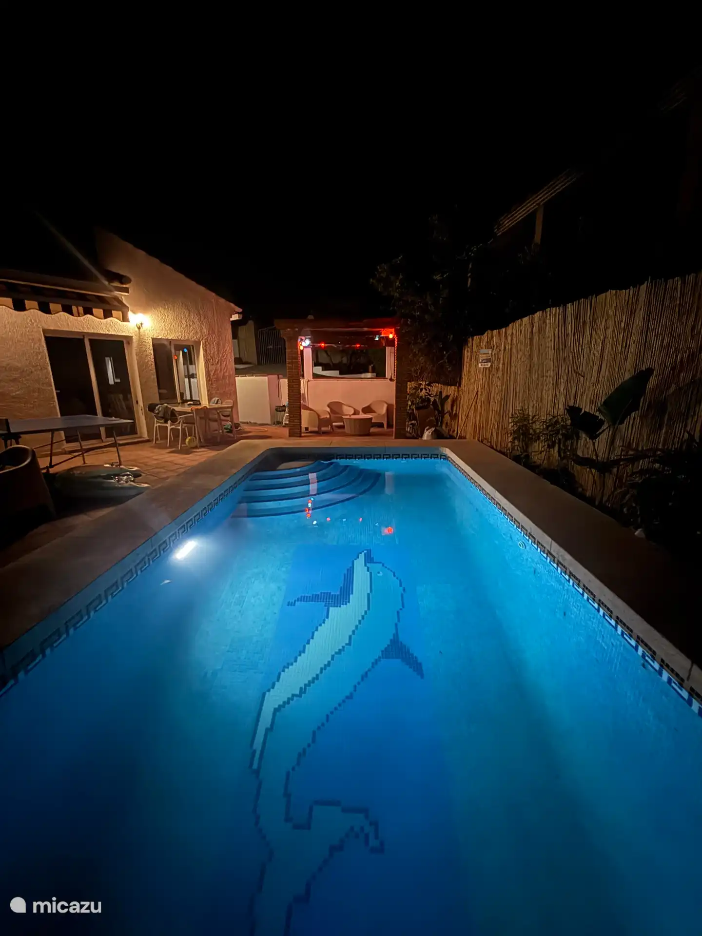 Iluminación atmosférica para las cálidas noches