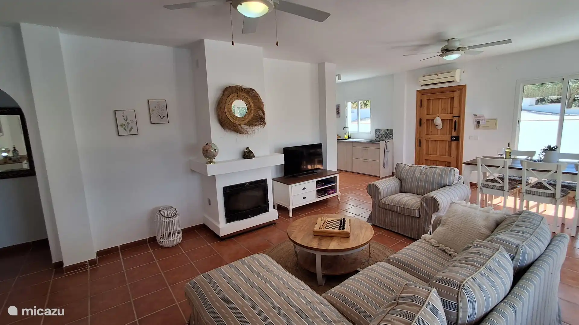 Chimenea para la acogedora noche de invierno