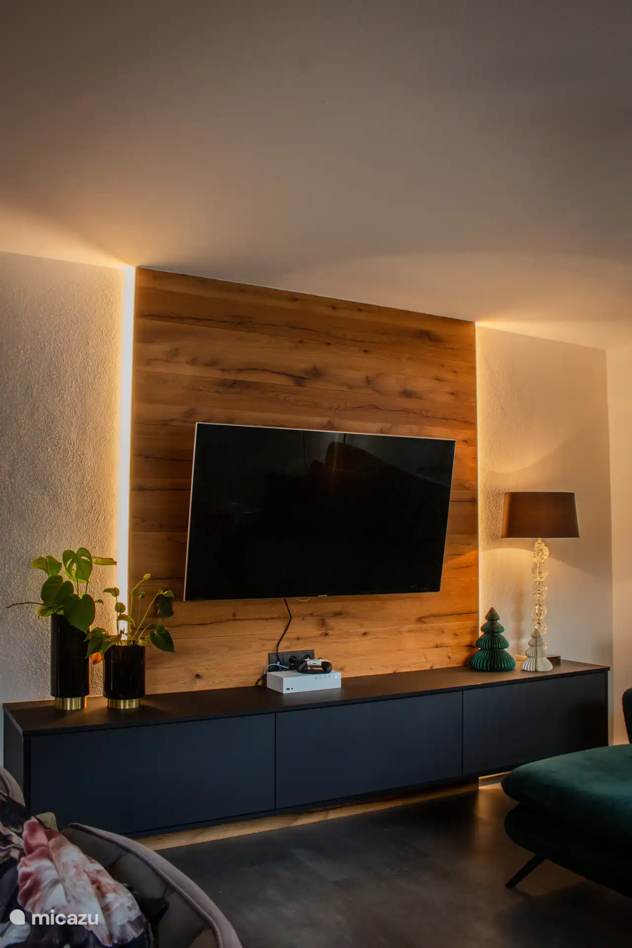 Woonkamer met keuken