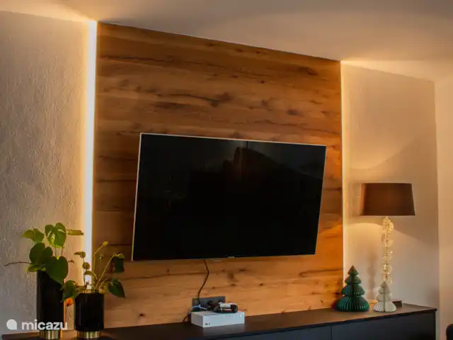 Location de Vacances Autriche, Tyrol, Gerlos, appartement - Appartement familial avec jardin Salon avec cuisine