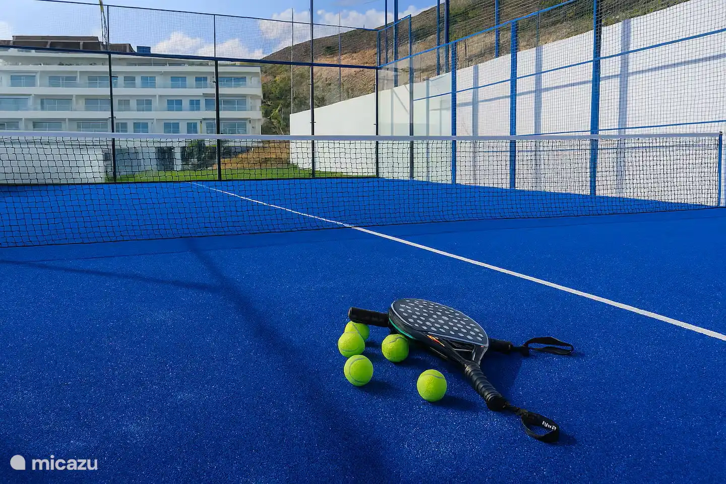 Casa Oréa - Gemeinschaftlicher Padelplatz.