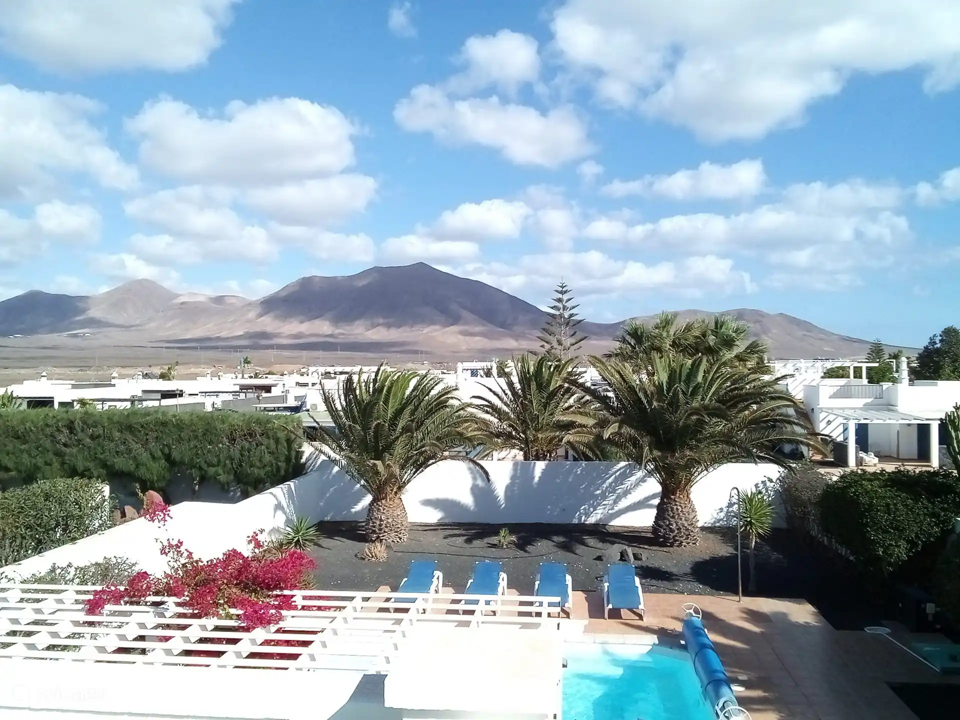 What a view of the volcanic surroundings!