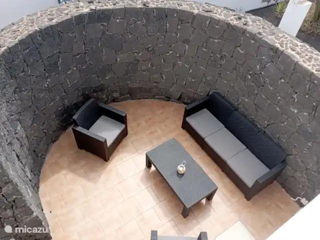 villa huren in Spanje, Lanzarote, Playa Blanca – Villa Maika Fijne loungehoek