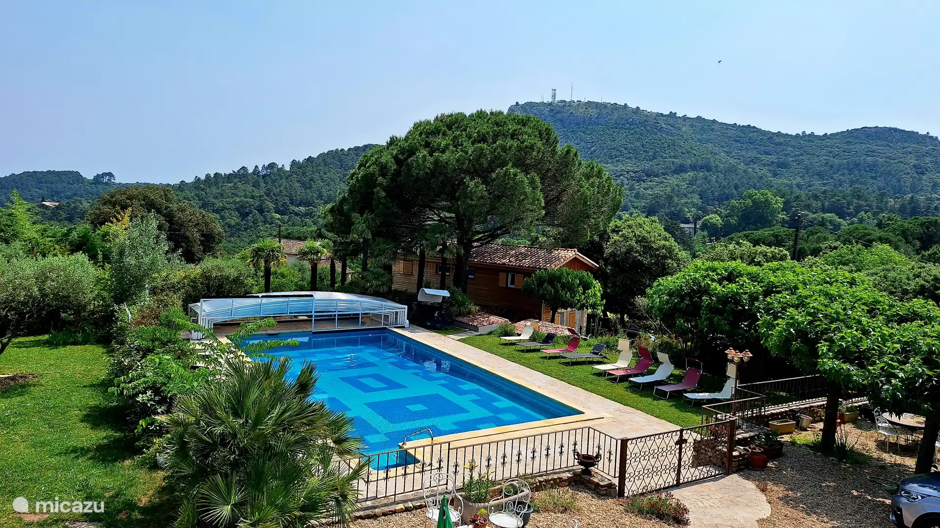 La sombra del roble - Eden en Cévennes en Francia, Gard, Anduze - casa rural / cabaña