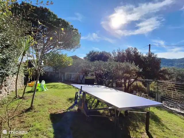 Sous le grand Pin- Eden en Cévennes | France, Gard, Anduze - gîte / cottage Terrain de loisir commun au 2 gîtes
