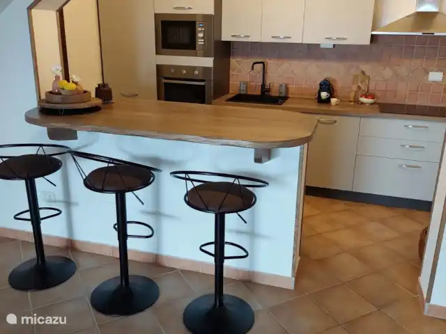 Il Sole & La Luna huren in Italië, Sardinië, Iglesias Nebida - appartement Keuken met eettafel