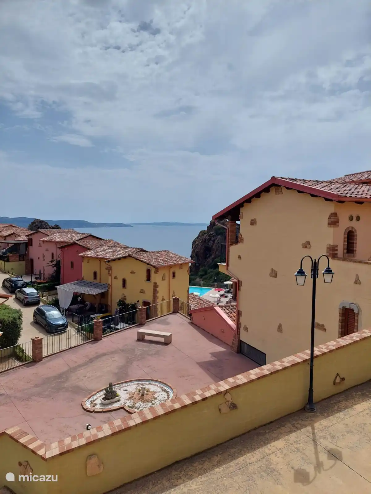 Uitzicht van de veranda