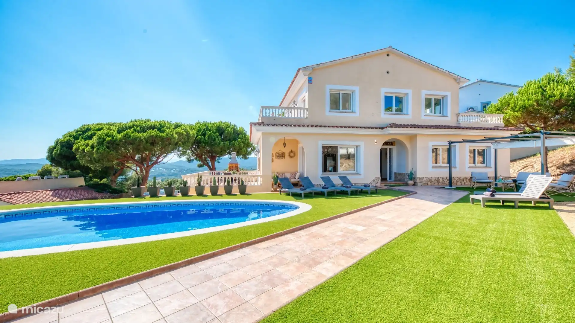 enjoy the most beautiful view over Lloret de Mar and the Mediterranean Sea.