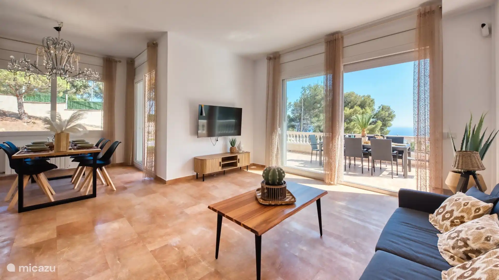 enjoy the most beautiful view over Lloret de Mar and the Mediterranean Sea.