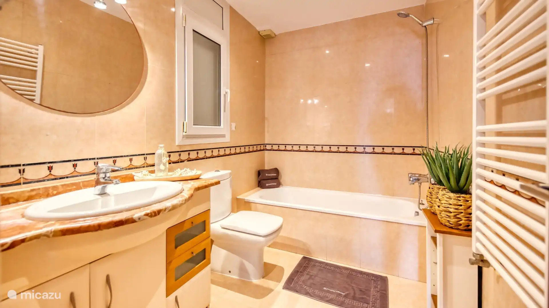 enjoy the most beautiful view over Lloret de Mar and the Mediterranean Sea.