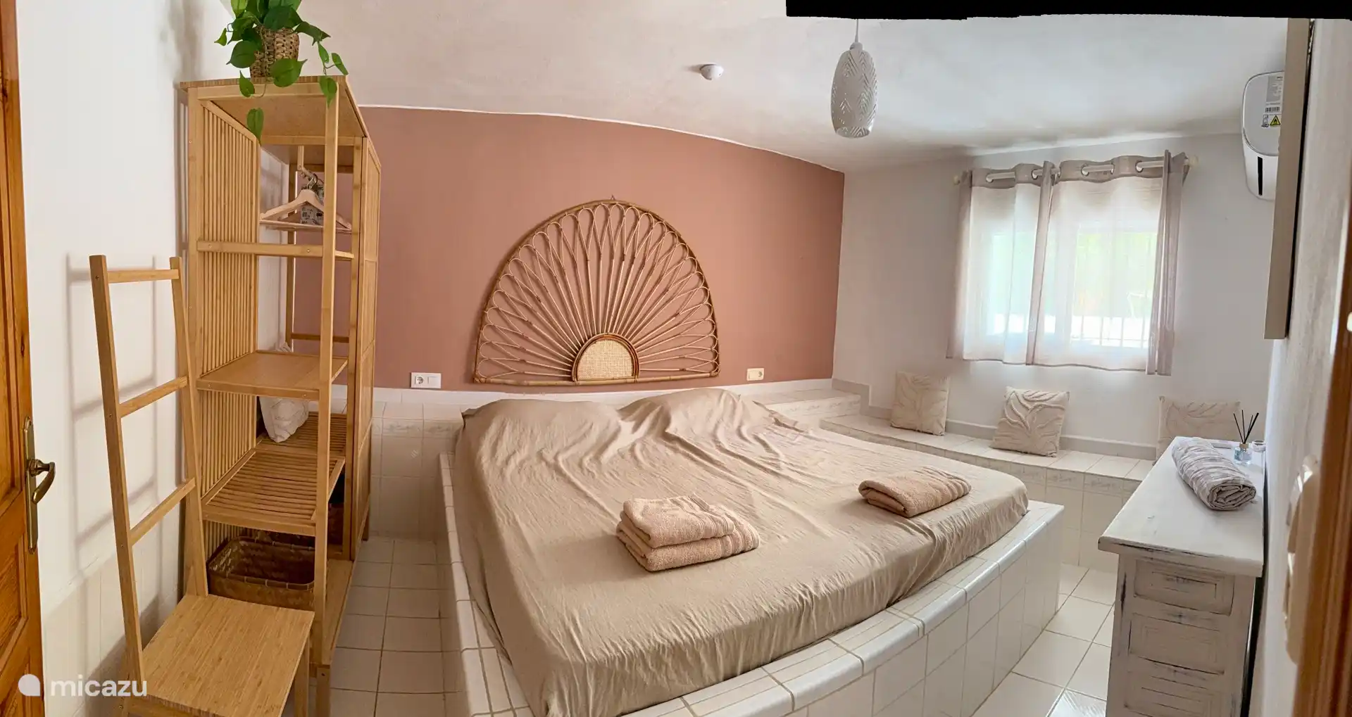 Bedroom 1 with air conditioning