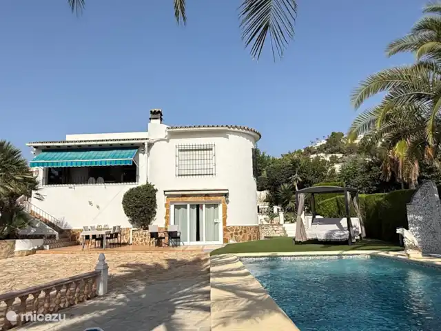 Villa Vista Colina Moraira huren in Spanje, Costa Blanca, Moraira - villa Mooie overzichtsfoto van de villa