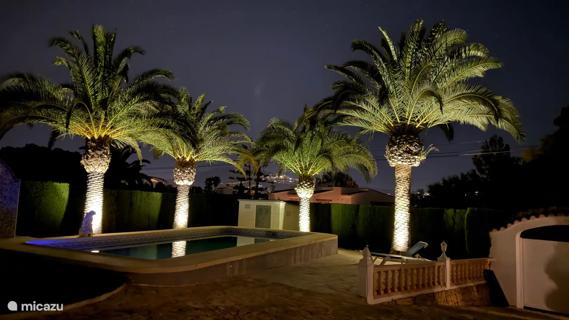 Villa Colina by night