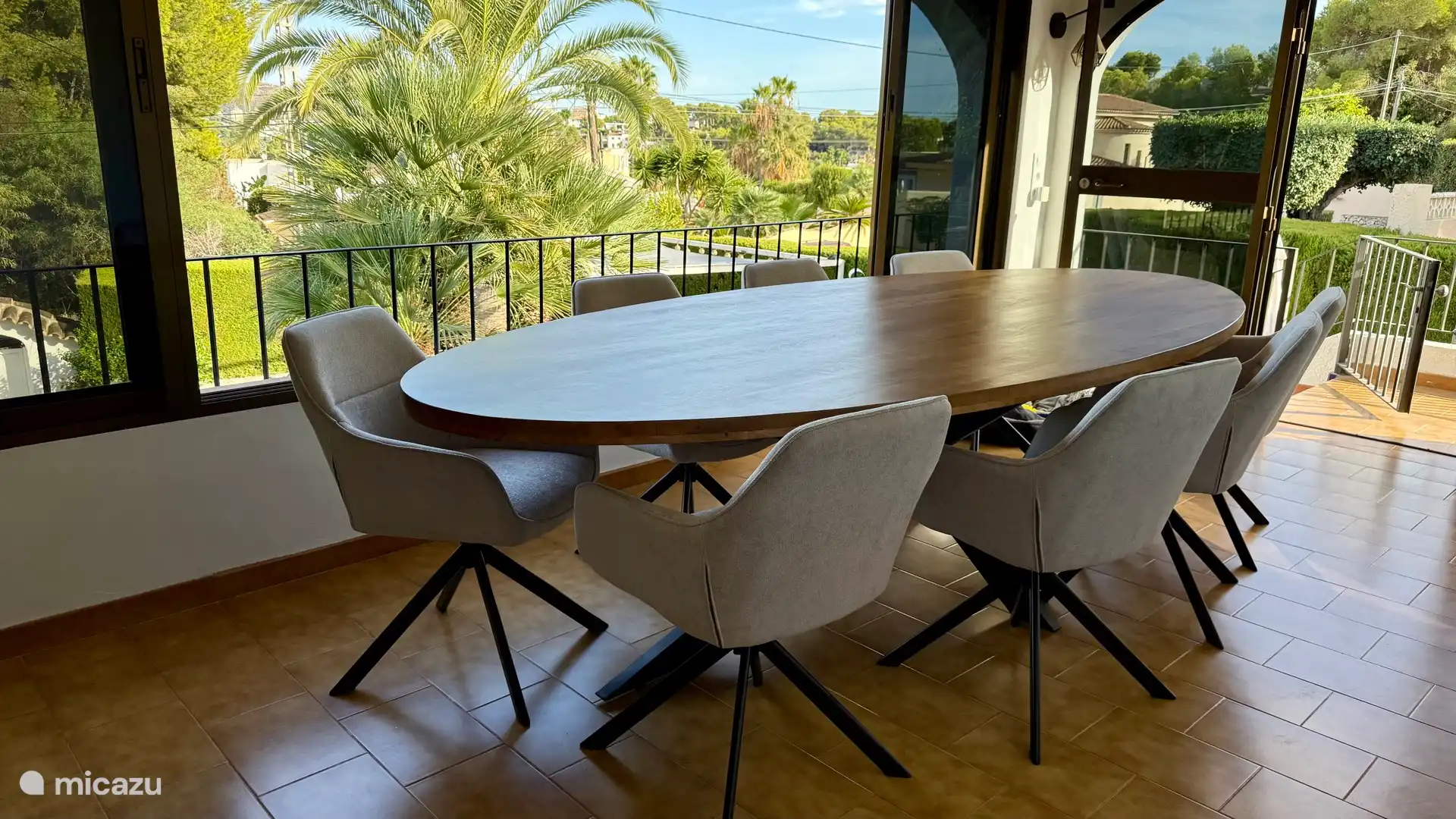 Delicious Naya with great views over the hills of Moraira for a nice drink or a delicious meal