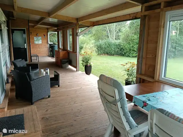Location de Vacances Pays-Bas, Frise, De Wilgen, mobil-home - L’odeur Wylgen Véranda