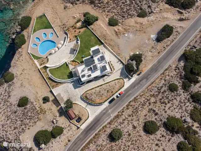 Deportes acuáticos, Grecia, Creta, Sitia, villa Villa de lujo en primera línea de playa en Atalandia