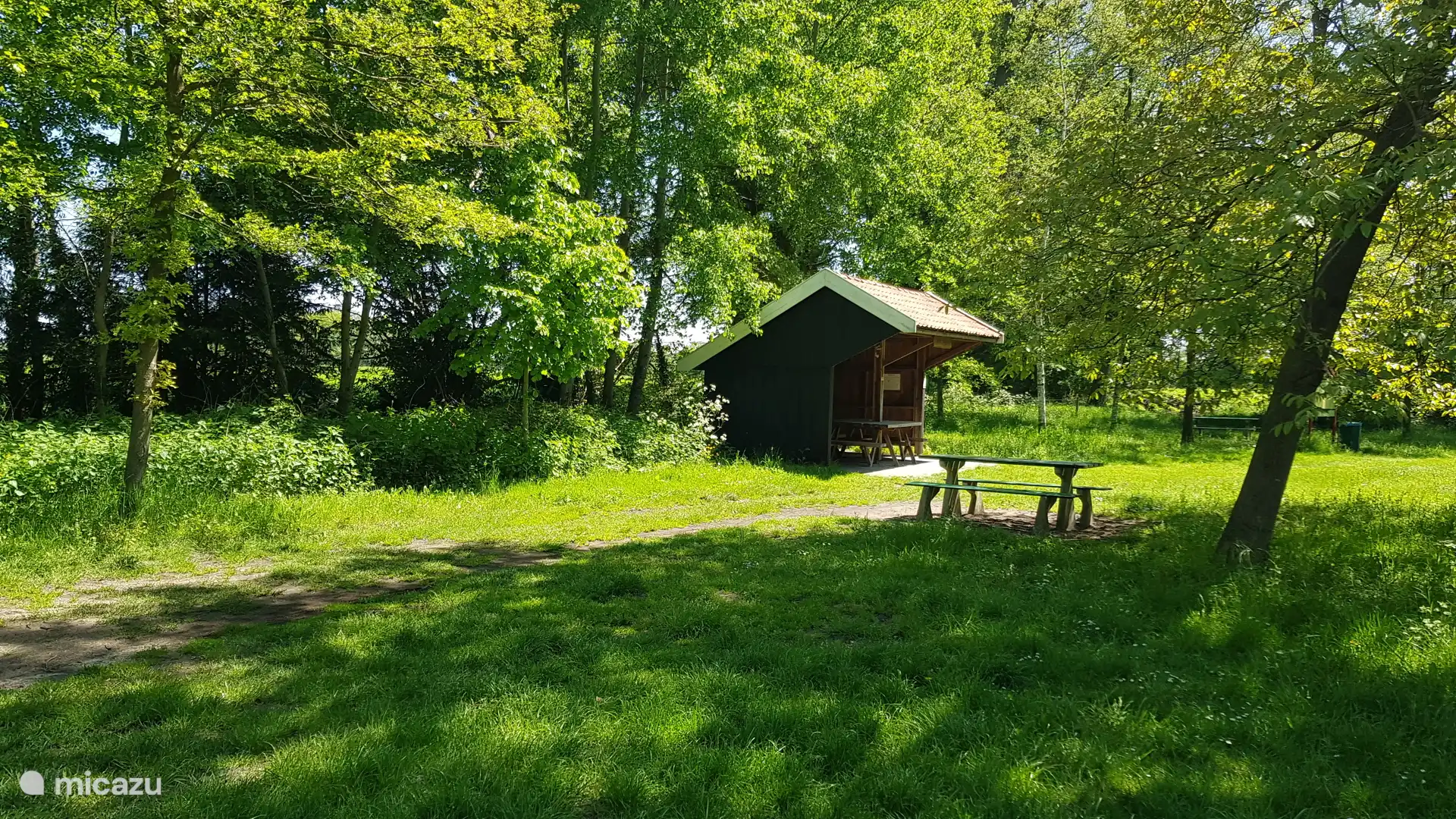 Point de repos au bas des abords de Winterswijk