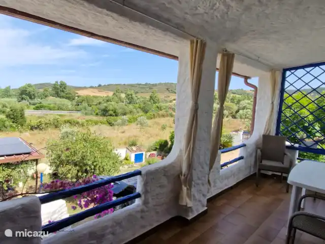 Location de Vacances Italie, Sardaigne, Siniscola, appartement - Villa Rosmarino - Appartement Timo Balcon à l’avant avec vues spectaculaires