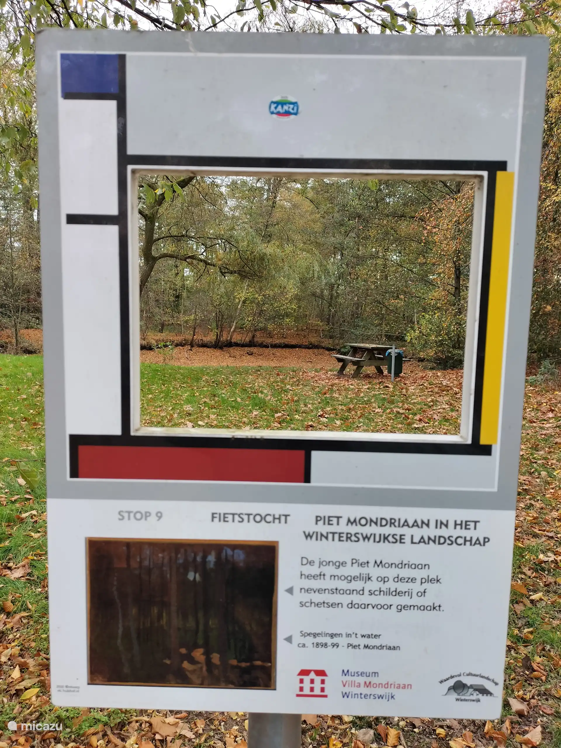 Fietstocht Piet Mondriaan in het Winterswijkse landschap