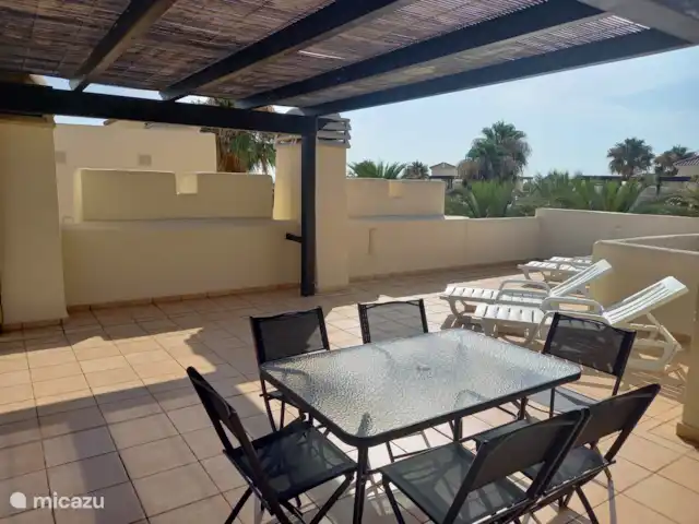 Casa Luna Dorada - paradise huren in Spanje, Costa Cálida, San Javier - penthouse Rooftop solarium
