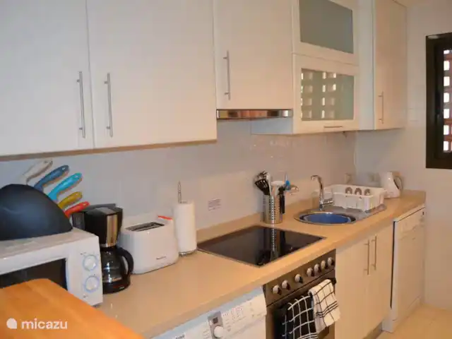 Casa Luna Dorada - paradise huren in Spanje, Costa Cálida, San Javier - penthouse Keuken met wasmachine en vaatwas