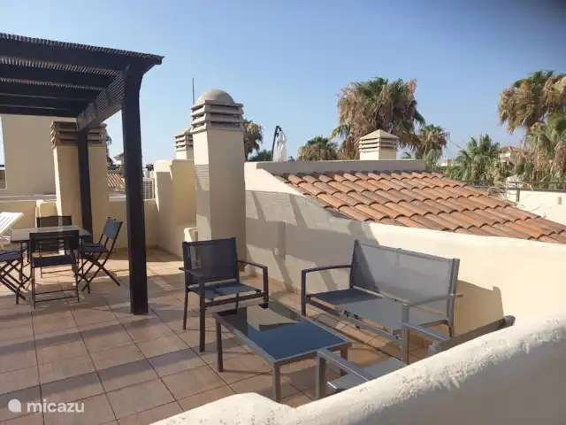 Casa Luna Dorada - paradise huren in Spanje, Costa Cálida, San Javier - penthouse Rooftop lounge