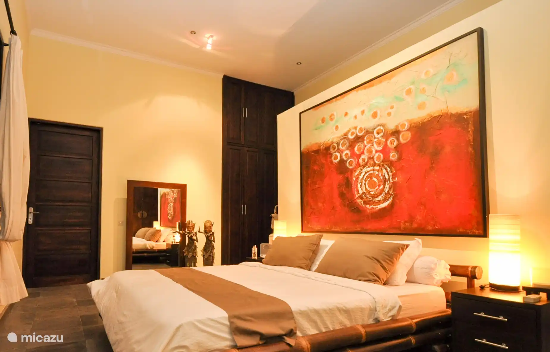 Schlafzimmer 1 in Villa Bossi