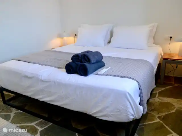 Adelfótita | Grèce, Pelion, Promyri - maison de vacances 2 chambres avec lit king-size, lingerie et fauteuil
