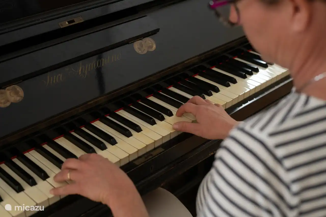 PIANO EN LA SALA DE ESTAR