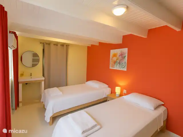 appartement in Curaçao, Banda Ariba (oost), Jan Thiel – The Green Turtle Eco Lodge B Slaapkamer 2