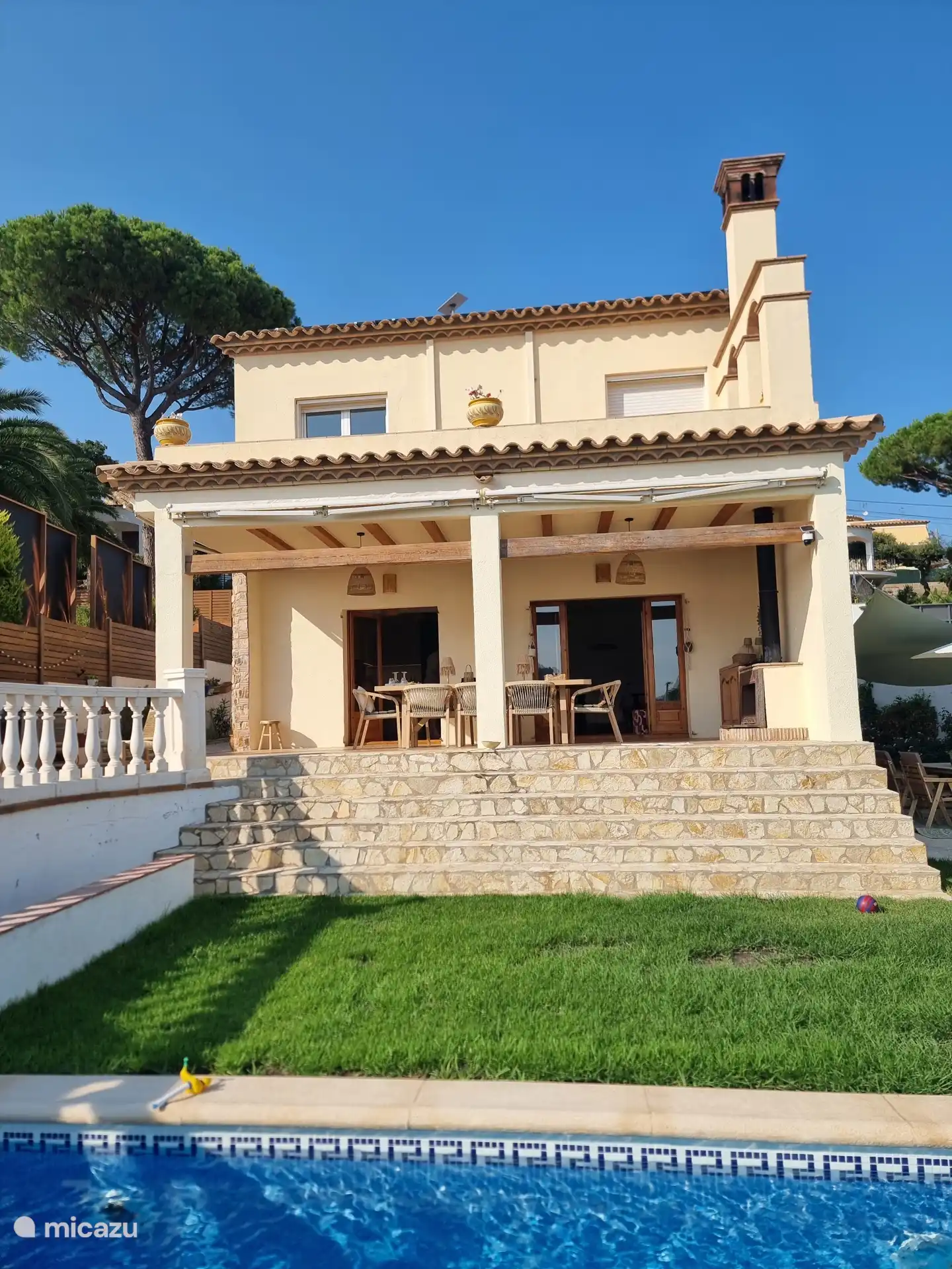 back of house with view of veranda