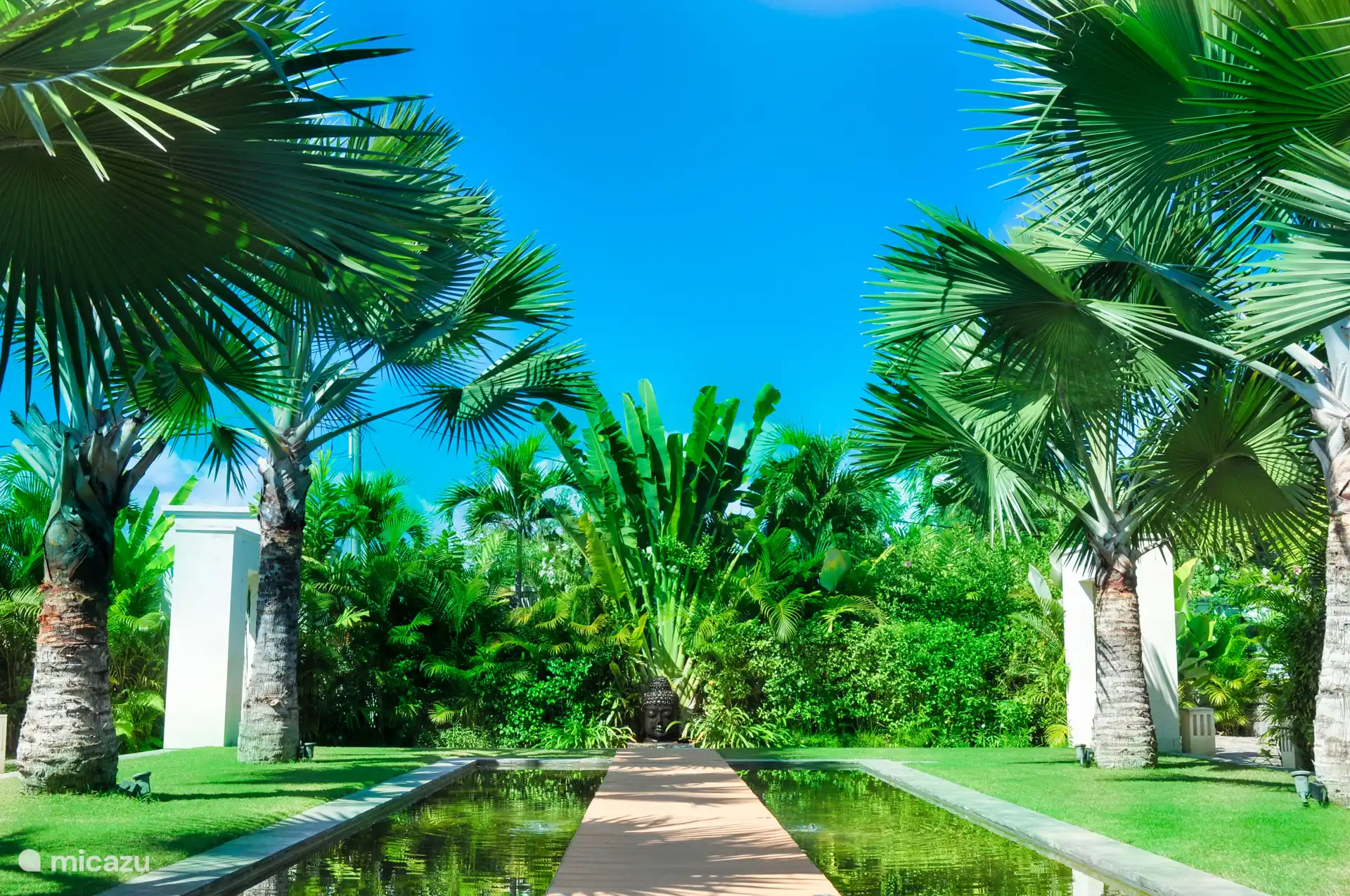 Villa tropischer Garten