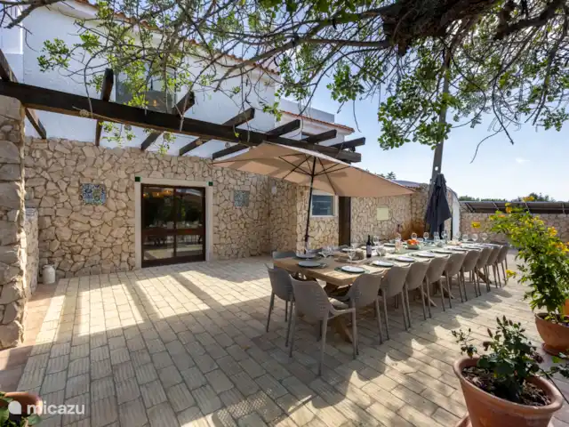 Casa da Paz en Portugal, Algarve, Pêra - villa Mesa de comedor al aire libre