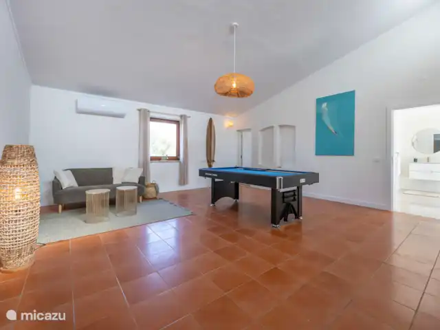 Casa da Paz en Portugal, Algarve, Pêra - villa Sala de juegos con mesa de billar
