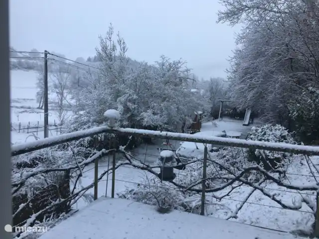 Le Chênelierre  | Belgique, Ardennes, Manhay - maison de vacances Sous la neige…