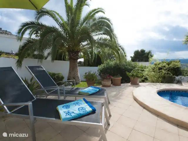 Villa Benitachell | Espagne, Costa Blanca, Benitachell - villa Détendez-vous sur les transats à côté de votre piscine privée avec une vue fantastique !