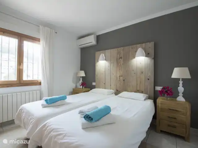 Villa Benitachell | Espagne, Costa Blanca, Benitachell - villa Chambre avec deux lits simples, rapprochés