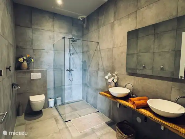 Location de Vacances Curaçao, Banda Ariba (est), Bapor Kibra, appartement - Oasis Lumora Salle de bain 2