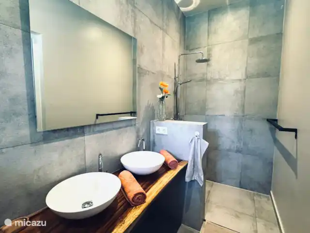 Location de Vacances Curaçao, Banda Ariba (est), Bapor Kibra, appartement - Oasis Lumora Salle de bain 1