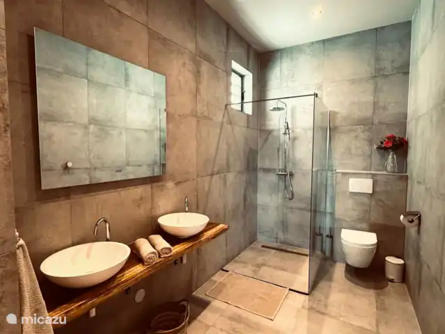 Location de Vacances Curaçao, Banda Ariba (est), Bapor Kibra, appartement - Oasis Lumora Salle de bain 2