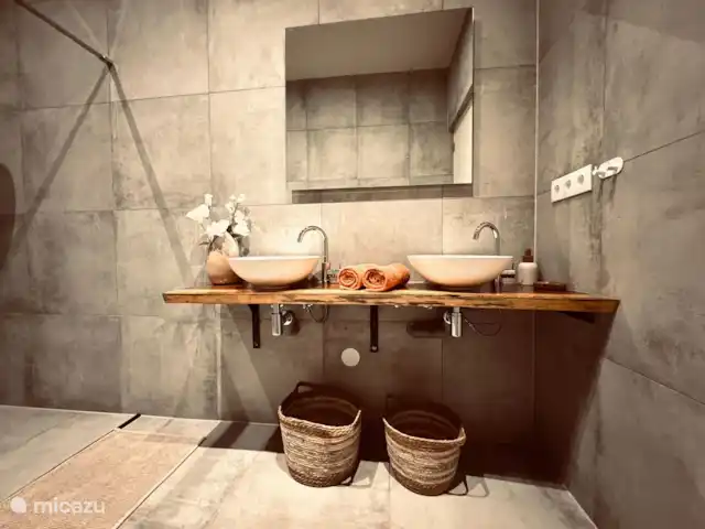 Location de Vacances Curaçao, Banda Ariba (est), Bapor Kibra, appartement - Oasis Lumora Salle de bain 2