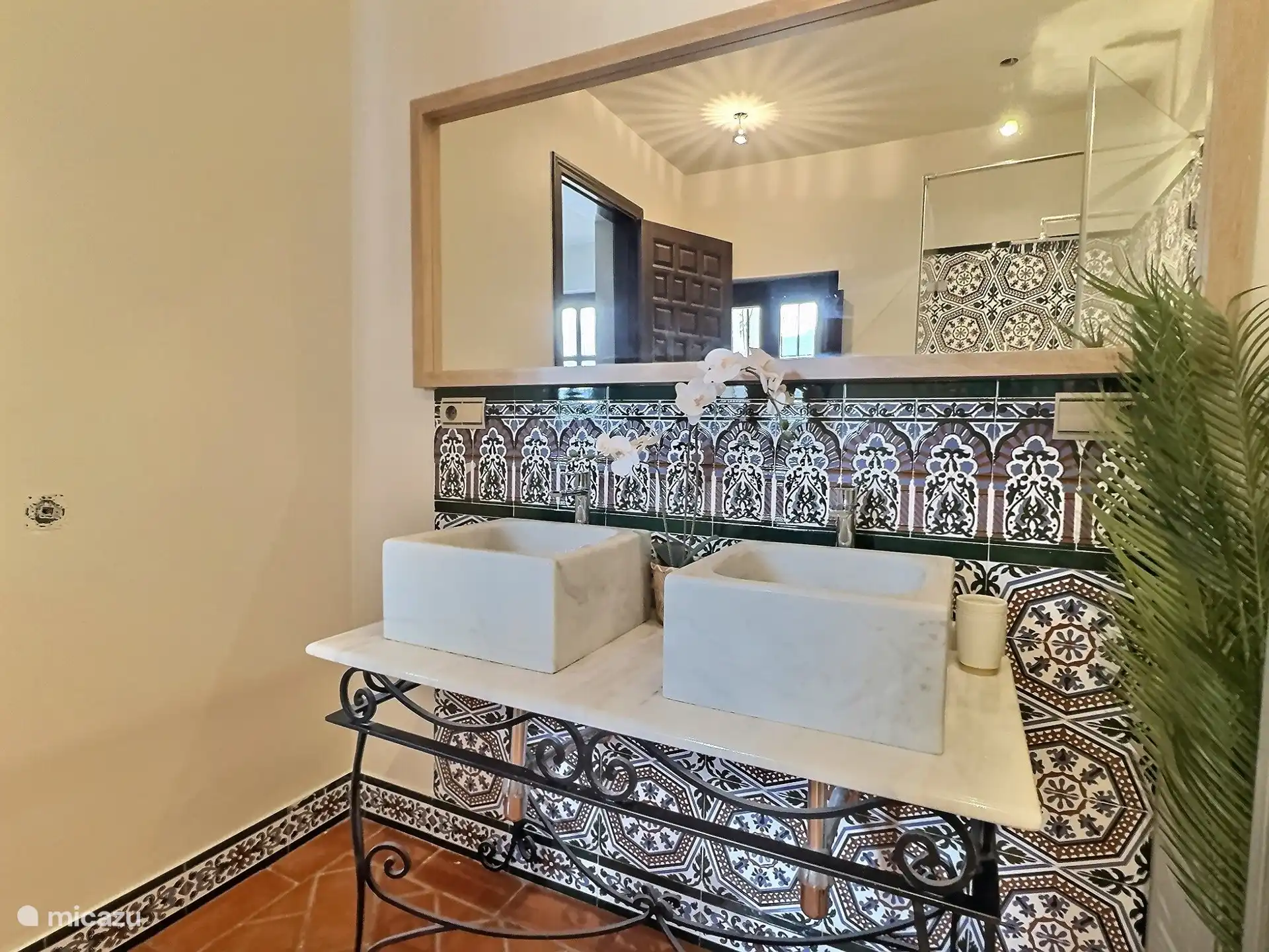 Badezimmer eines unserer Standard-Schlafzimmer.