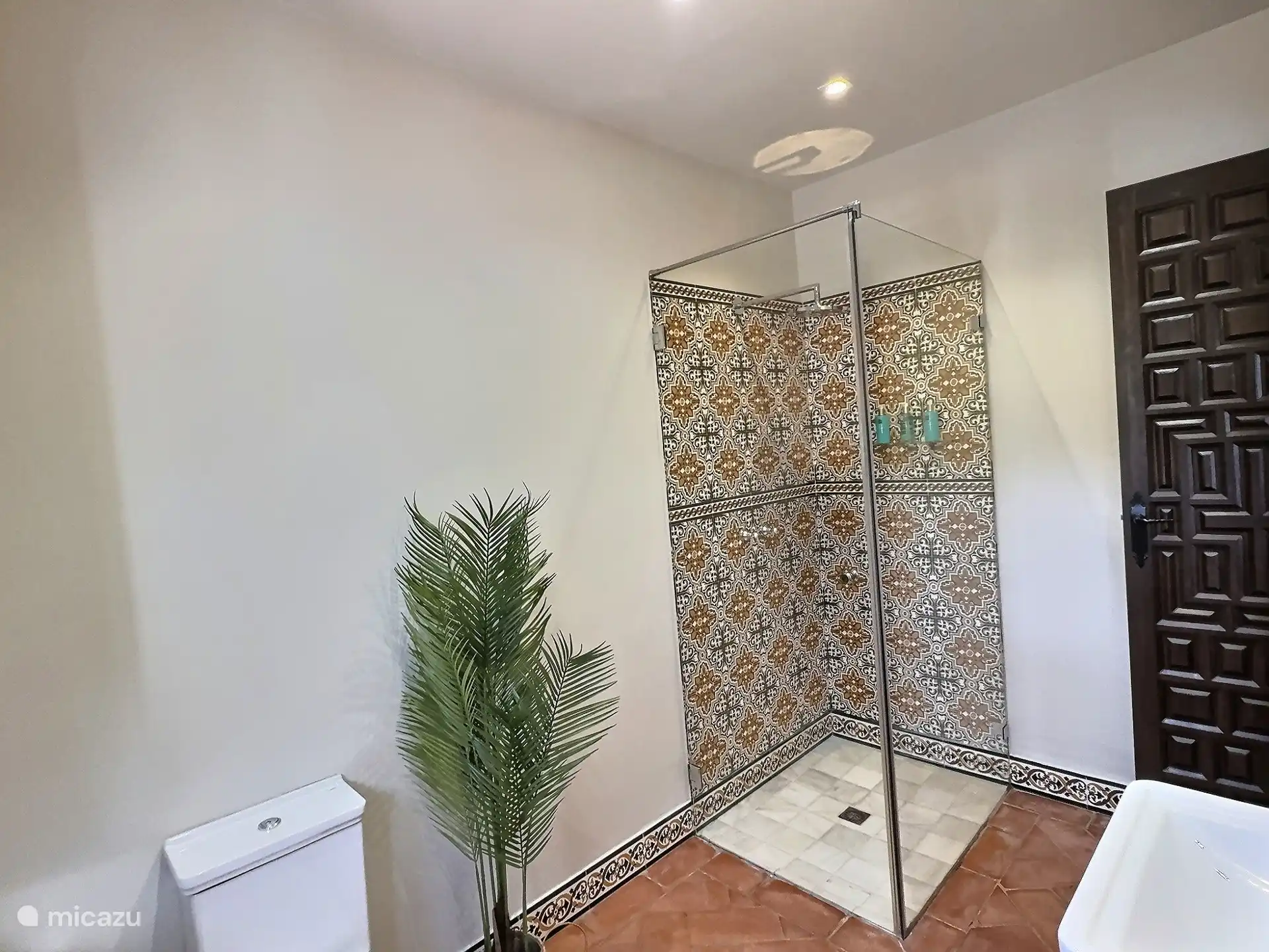 Die Dusche eines unserer Standard-Schlafzimmer.