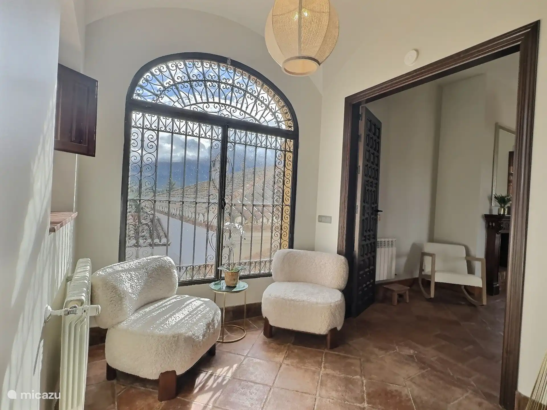 Eingang obere Suite.