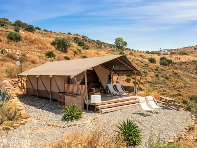 glamping / safaritent / yurt huren in Spanje, Andalusië, Álora – Cactus Hill - Safaritent 3 persons glamping / safaritent / yurt huren in Spanje, Andalusië, Álora – Cactus Hill - Safaritent 3 persons