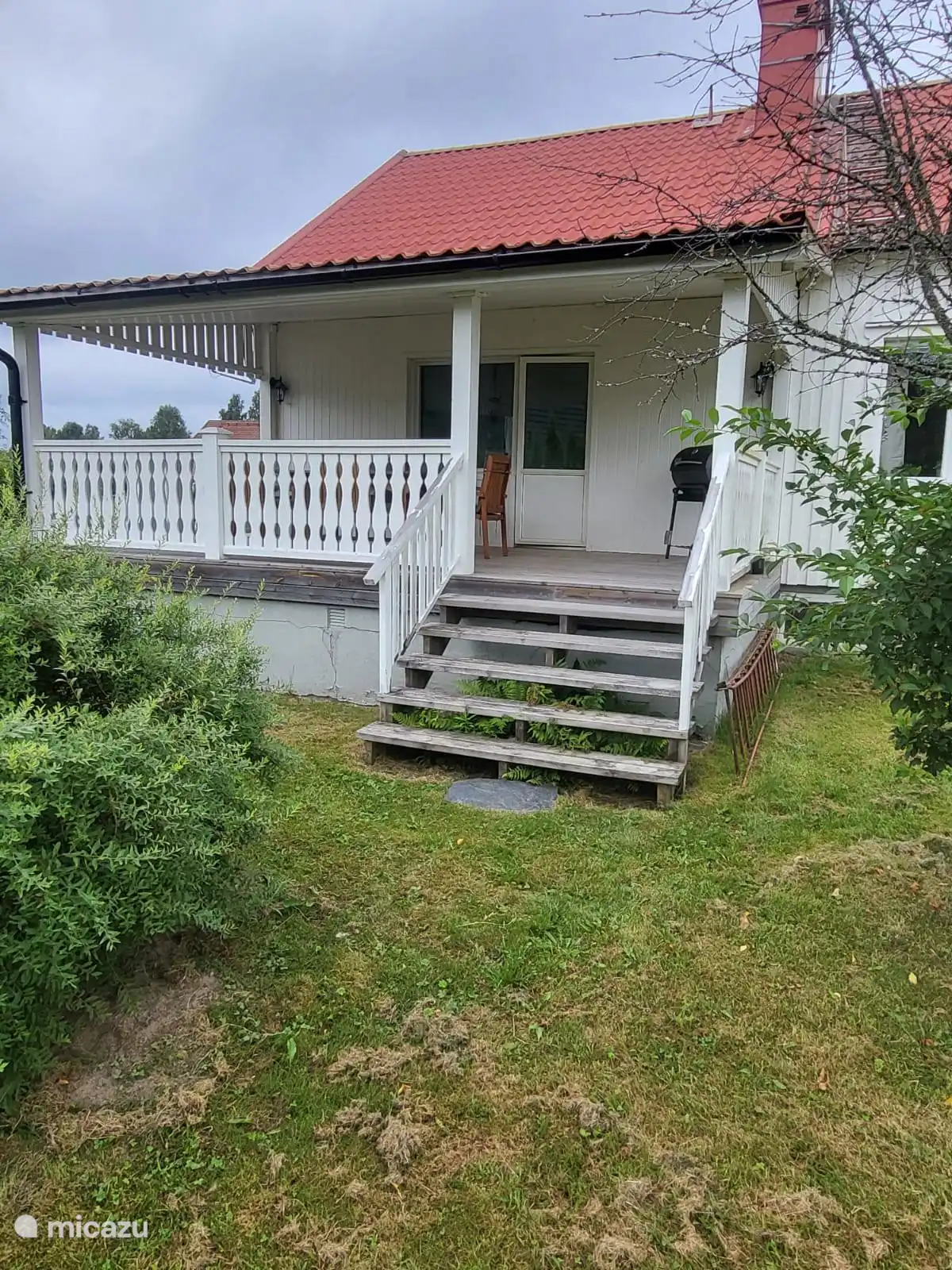 Terrasse aus der Gartensicht