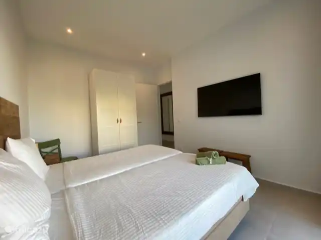 Location de Vacances Curaçao, Curaçao-Centre, Blue Bay, appartement - Penthouse La Brise 30 3e chambre avec portes-fenêtres donnant sur la terrasse