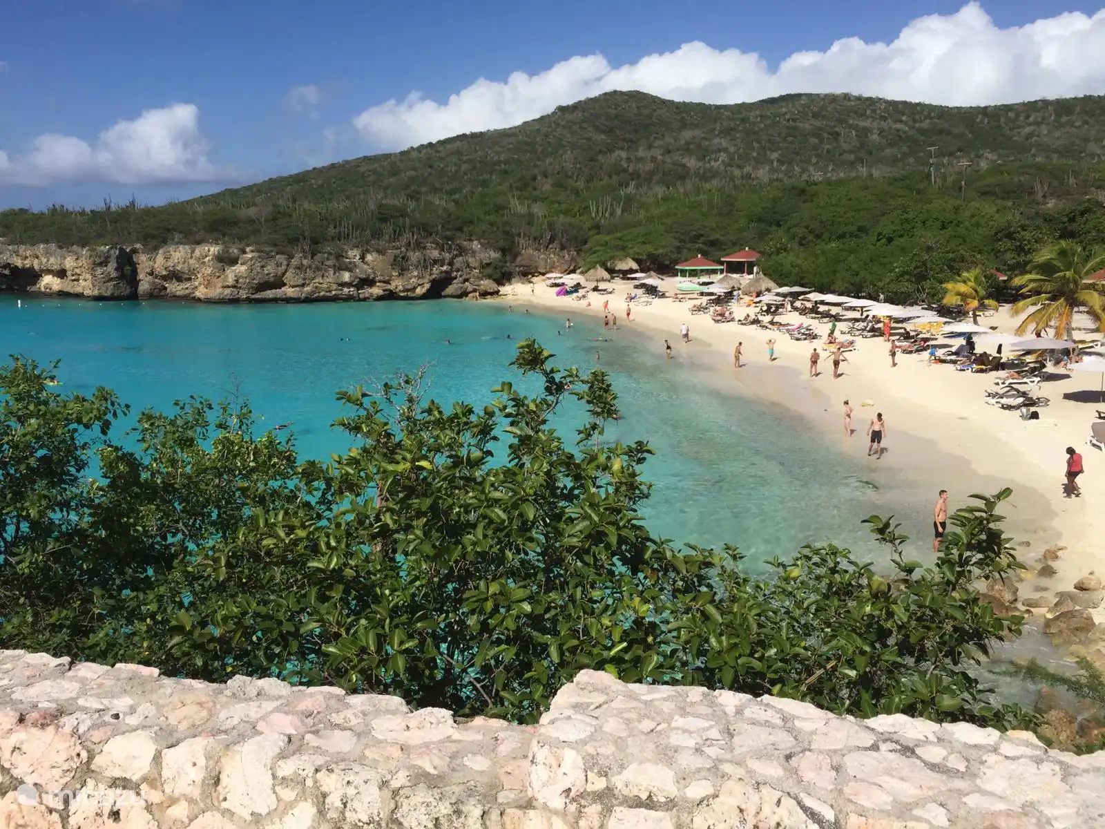 The beach of the big cut