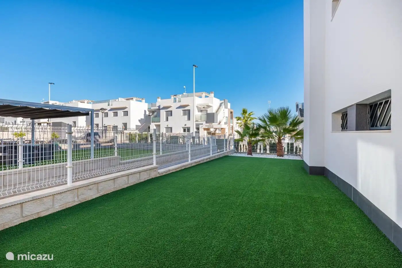 Buitenruimte van het huis